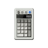 8BitDo Retro 18 Mechanical Numpad - M Edition, Pavé numérique Gris, Kaih Box White switch V2, Dye-sub PST keycaps, USB / 2,4 GHz / Bluetooth