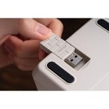 8BitDo Retro 18 Mechanical Numpad - M Edition, Pavé numérique Gris, Kaih Box White switch V2, Dye-sub PST keycaps, USB / 2,4 GHz / Bluetooth