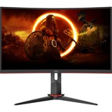 AOC C27G2Z3/BK 27" Moniteur gaming incurvé  Noir/Rouge, 280Hz, HDMI, DisplayPort