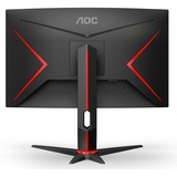 AOC C27G2Z3/BK 27" Moniteur gaming incurvé  Noir/Rouge, 280Hz, HDMI, DisplayPort