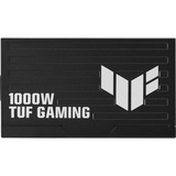 ASUS TUF Gaming Platinum alimentation modulaire 1000 watt Noir, 1x 12V-2x6, 3x PCIe
