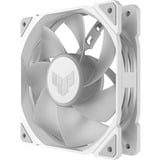 ASUS TUF Gaming TR120 ARGB Reverse ventilateur de boîtier Blanc, 120 x 120 x 25 mm, Refroidisseur d'air, 12 cm, 2000 tr/min, Blanc