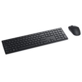 Dell Clavier et souris professionnels sans fil - KM5221W, set de bureau Noir, Layout l’UE (QWERTY), 1600 dpi