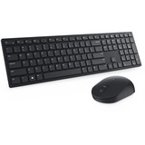 Dell Clavier et souris professionnels sans fil - KM5221W, set de bureau Noir, Layout l’UE (QWERTY), 1600 dpi