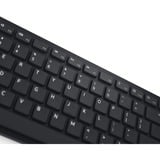 Dell KM5221W set de bureau sans fil Noir, Layout EU (QWERTY), 100%, 1600 dpi