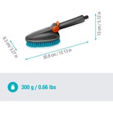 GARDENA 18846-20, Brosses de lavage Gris/Turquoise