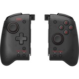 HORI Set d'adaptateurs Split Pad Pro, Manette de jeu Noir/transparent, Nintendo Switch