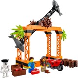LEGO City - Le défi de cascade: l’attaque des requins, Jouets de construction 60342