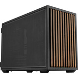 Lian Li B4-mATX (Wood Edition) boîtier mini tower Noir/bois | 2x USB-A | 1x USB-C