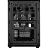 Lian Li B4-mATX (Wood Edition) boîtier mini tower Noir/bois | 2x USB-A | 1x USB-C