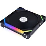 Lian Li UNI FAN SL140V2 Single Pack, Ventilateur de boîtier Noir, LED RGB, connecteur de ventilateur PWM à 4 broches