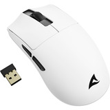 Sharkoon FIREGLIDER One, Souris gaming Blanc, 400 - 12 000 DPI, 2,4 GHz / USB