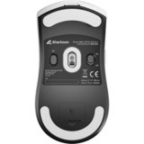 Sharkoon FIREGLIDER One, Souris gaming Blanc, 400 - 12 000 DPI, 2,4 GHz / USB