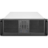 SilverStone SST-RM41-506 unité centrale Support boîtier rack Noir | Support | Serveur | ATX | CEB | micro ATX | Mini-ITX | SGCC | 4U | 14,8 cm