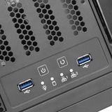 SilverStone SST-RM41-506 unité centrale Support boîtier rack Noir | Support | Serveur | ATX | CEB | micro ATX | Mini-ITX | SGCC | 4U | 14,8 cm