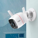 TP-Link Tapo TC65 caméra de sécurité Balle (forme) Caméra de sécurité IP Extérieure 2304 x 1296 pixels Plafond/mur, Caméra de surveillance Blanc/Noir, Caméra de sécurité IP, Extérieure, Avec fil &sans fil, Amazon Alexa & Google Assistant, CE, Plafond/mur