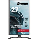 iiyama G-Master Red Eagle GB2770QSU-B6 27" Moniteur gaming  Noir, 180 Hz, HDMI, DisplayPort, Audio