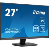 iiyama ProLite XU2793QSU-B6 27" Moniteur  Noir, 100Hz, HDMI, DisplayPort, USB, Audio, AMD FreeSync