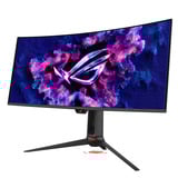 ASUS ROG Swift OLED PG34WCDN 34" Moniteur UltraWide gaming incurvé  Noir, 360 Hz, HDMI, DisplayPort 2.1, USB-C 90W PD
