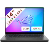 ASUS ROG Zephyrus G14 (GA403WW-QS075W) 14" PC portable gaming Copilot+  Gris | Ryzen AI 9 HX 370 | RTX 5080 | 32 Go | SSD 2 To | 120 Hz