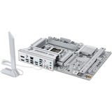 ASUS TUF GAMING B850-PRO WIFI7 W NEO carte mère socket AM5 Blanc, RAID, 2,5Gb-LAN, Wi-Fi 7, BT 5.4, Sound, ATX