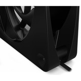 Alphacool Apex Stealth Metal Power, Ventilateur de boîtier Noir, Connecteur PWM à 4 broches pour le ventilateur