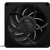 Alphacool Apex Stealth Metal Power ventilateur de boîtier Noir, 120 x 120 x 25 mm, PWM