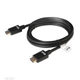 Club 3D HDMI 2.1 à très haut débit, Câble Noir, 4 mètres, 4K 120Hz, 8K 60Hz