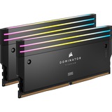 Corsair Dominator Titanium RGB 96 Go DDR5-6600 (2x 48 Go) mémoire vive Noir, CMP96GX5M2B6600C32, XMP 3.0
