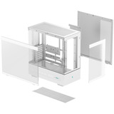 DeepCool  boîtier midi tower Blanc | 2x USB-A | 1x USB-C | Verre Trempé