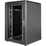 Digitus Armoire réseau Série Unique - 800x800 mm (LxP), Armoire informatique Noir