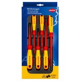 KNIPEX Jeu de Tournevis 00 20 12 V02 VDE Rouge/Jaune