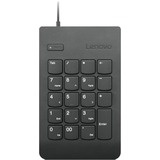 Lenovo USB Numpad Gen II, Pavé numérique Noir