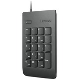 Lenovo USB Numpad Gen II, Pavé numérique Noir