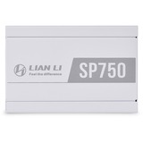 Lian Li SP750 alimentation  modulaire 750 watt Blanc, 3x PCIe