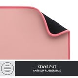 Logitech Desk Mat, Tapis de souris Rose