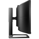 Philips 499P9H/00  48.8" Moniteur UltraWide  Noir, DisplayPort, HDMI, USB-C, Audio, LAN, Webcam