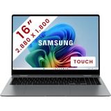 SAMSUNG Galaxy Book5 Pro 360 (NP960QHA-KG1BE) 16" PC portable 2-en-1  Copilot+  Gris | Core Ultra 7 256V | Arc Graphics 140V | 16 Go | SSD 1 To 
