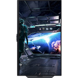 Samsung Odyssey G7 G70F 27" 4K UHD Moniteur gaming  Noir, 2x HDMI 2.1, DisplayPort 1.4, USB-C, 144 Hz