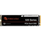 Seagate FireCuda 520 2 To SSD ZP2000GM3A002, PCIe Gen 4 x4, M.2 2280, NVMe 1.3, 3D TLC NAND