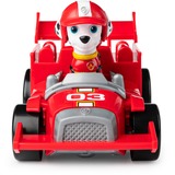 Spin Master Paw Patrol - Véhicule de luxe Race & Go de Ready Race Rescue, Jeu véhicule Marshall