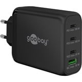 goobay 100W GaN USB-C PD Multiport Quick Charger, Chargeur Noir