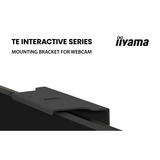 iiyama Prolite TE8613A-B2AG, Affichage public Noir, HDMI, DisplayPort, Audio, LAN, USB, WiFi-6E, Bluetooth 5.0, Android, Touch