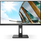 AOC 24P2QM 23.8" Moniteur  Noir, 2x HDMI, 1x Displayport, DVI-D, VGA, USB-A 3.2, USB-B 3.2