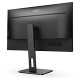 AOC 24P2QM 23.8" Moniteur  Noir, 2x HDMI, 1x Displayport, DVI-D, VGA, USB-A 3.2, USB-B 3.2