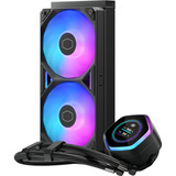Cooler Master MasterLiquid 240 Atmos II LCD ARGB, Watercooling Noir