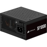 Corsair SF1000, 1000 Watt alimentation  Noir, 3x PCIe, 1x 12VHPWR, Gestion des câbles