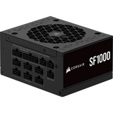 Corsair SF1000 alimentation  modulaire 1000 watt Noir, 1x 12V-2x6, 3x PCIe