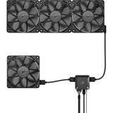 Corsair  iCUE LINK RX120 120 mm PWM-fan, Ventilateur de boîtier Noir, 4 broches PWM