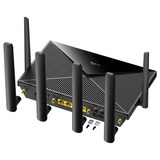 Cudy AC1200 Wi-Fi 4G LTE-Cat6 Gigabit Router LT700, Routeur maillé Noir, Cudy Mesh, Cudy App, 2x Nano simslot